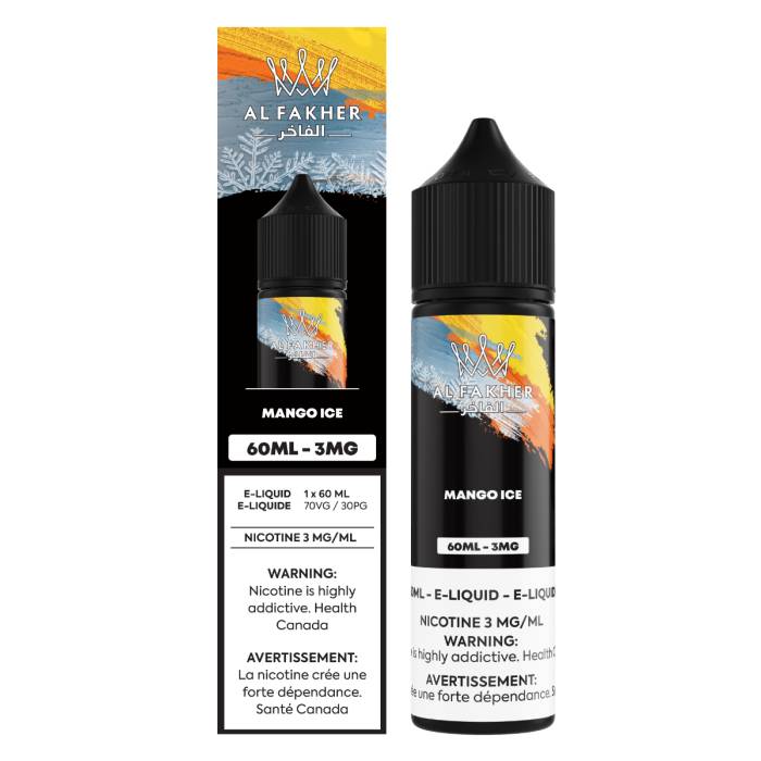Al Fakher Free Alkali E-liquid 3mg 60mL | Large vapor production, smooth flavor | Canadian e-cigarette Flash Vape Al Fakher Free Alkali E-liquid 3mg 60mL | Large vapor production, smooth flavor | Canadian e-cigarette Flash Vape