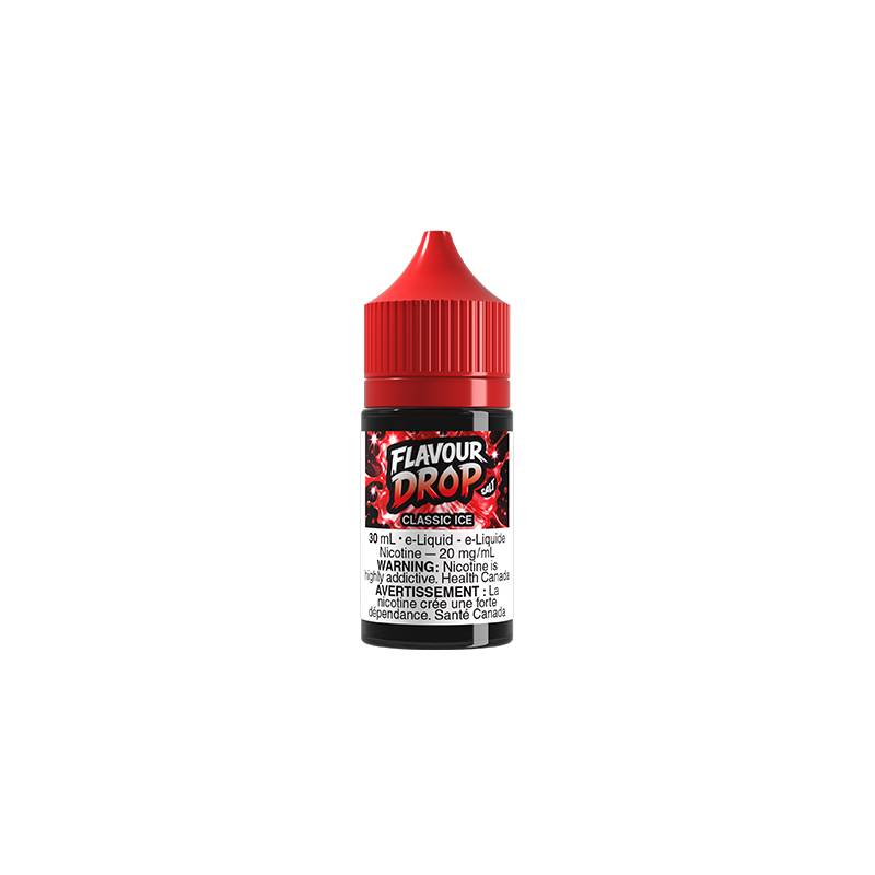 FLAVOUR DROP 20MG 30ML Nicotine Salt E-Liquid Classic Ice