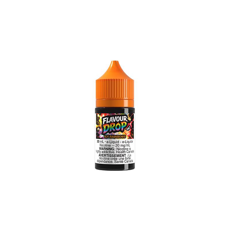 FLAVOUR DROP 20MG 30ML Nicotine Salt E-Liquid Icy Rainbows