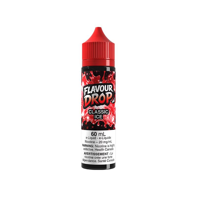 FLAVOUR DROP 20MG 60ML Nicotine Salt E-Liquid Classic Ice