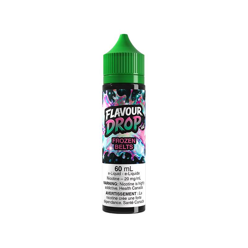 FLAVOUR DROP 20MG 60ML Nicotine Salt E-Liquid Frozen Belts