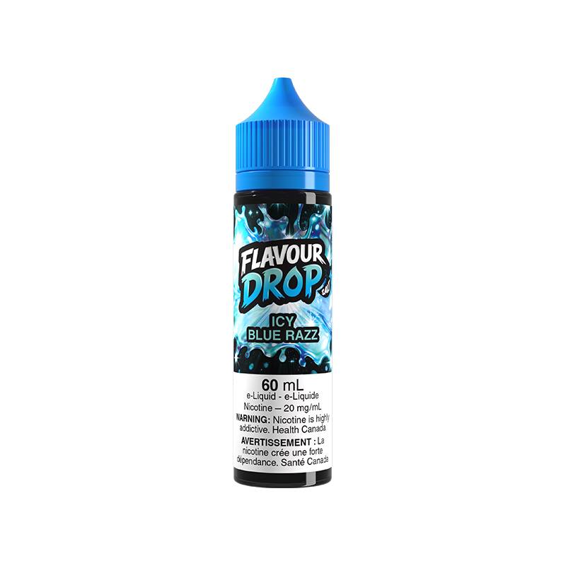 FLAVOUR DROP 20MG 60ML Nicotine Salt E-Liquid Icy Blue Razz