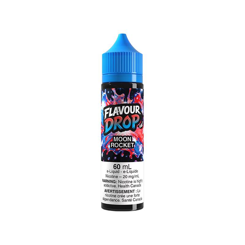 FLAVOUR DROP 20MG 60ML Nicotine Salt E-Liquid Moon Rocket
