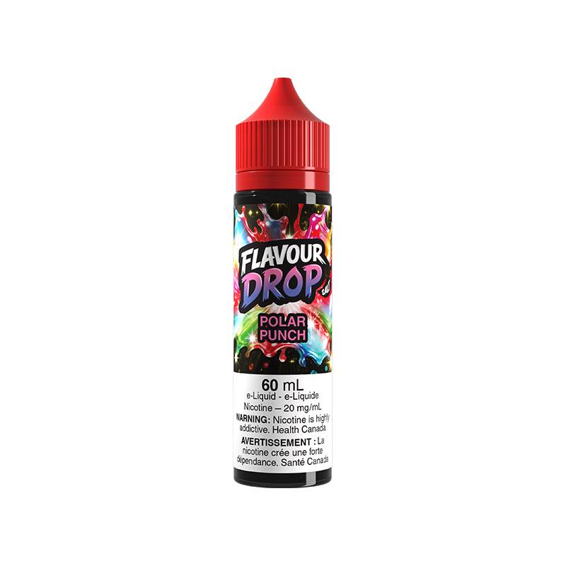 FLAVOUR DROP 20MG 60ML Nicotine Salt E-Liquid Polar Punch