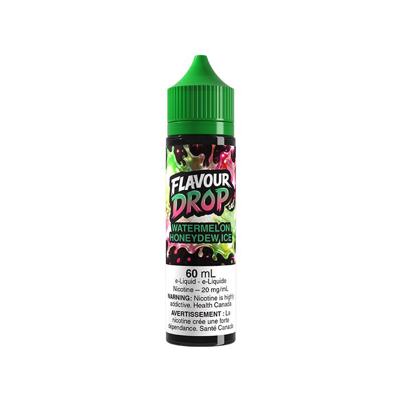 FLAVOUR DROP 20MG 60ML Nicotine Salt E-Liquid Watermelon Honeydew Ice