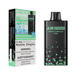 SP2S AIR 5000 Disposable Vape - Grape Camellia Iced