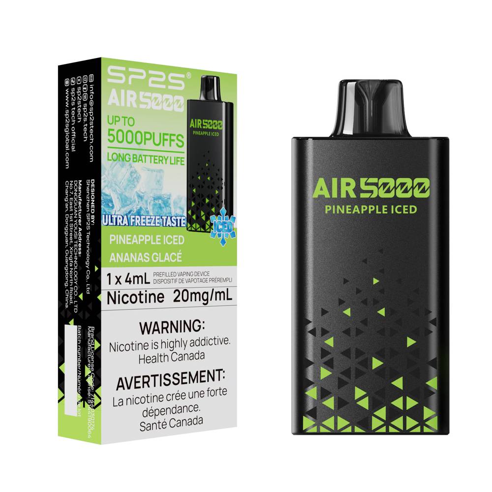 SP2S AIR 5000 Disposable Vape - Pineapple Iced