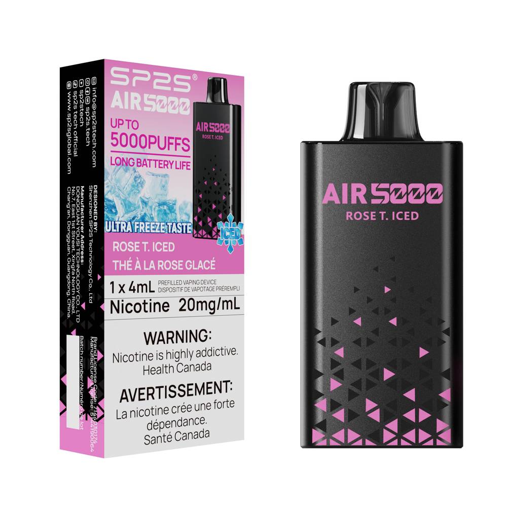 SP2S AIR 5000 Disposable Vape - Rose Tea Iced