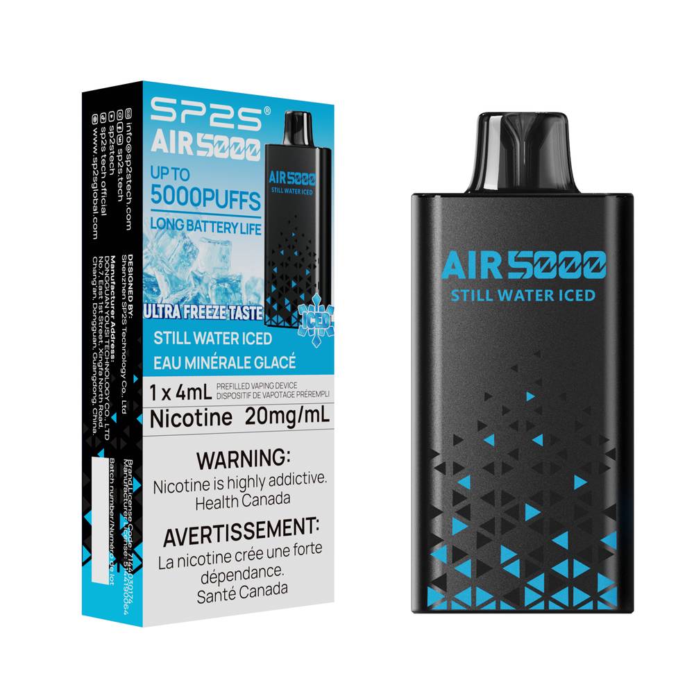 SP2S AIR 5000 Disposable Vape - Stil Water Iced