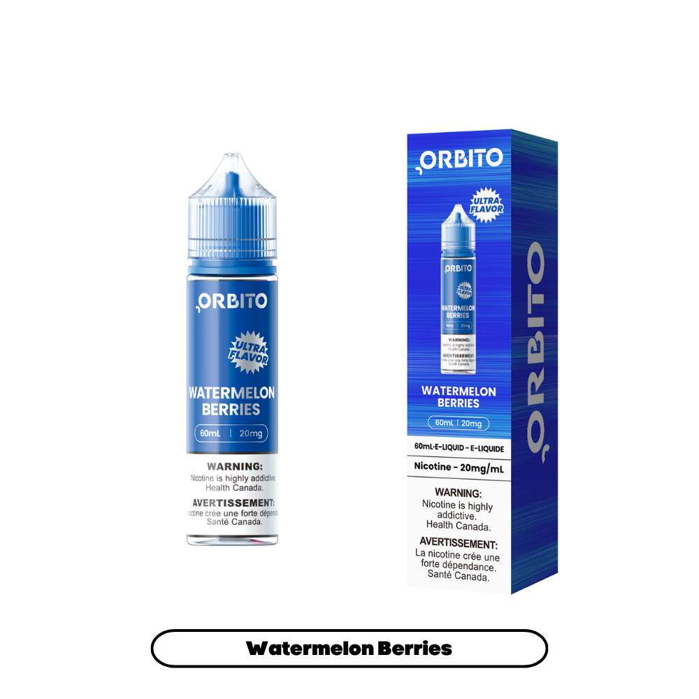 ORBITO Ultra Flavor Nic Salt 60mL - Watermelon Berries