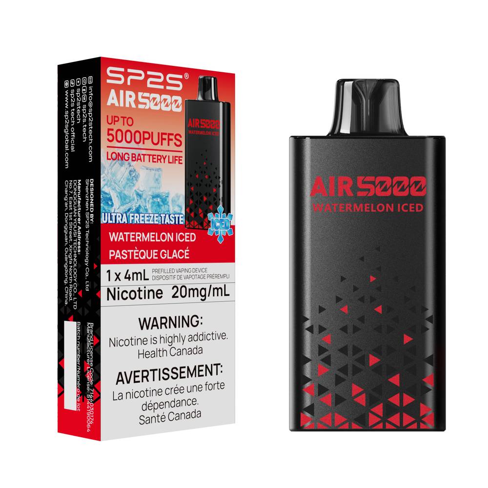 SP2S AIR 5000 Disposable Vape - Watermelon Iced