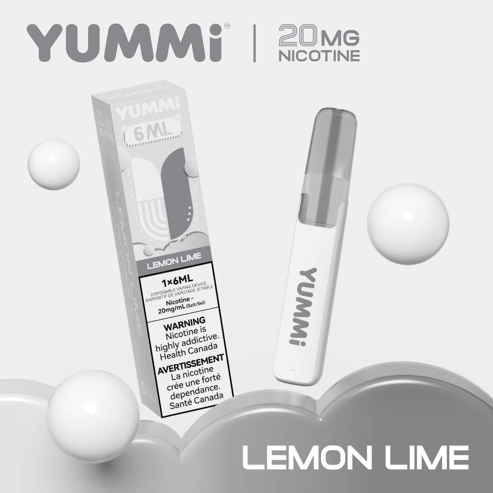 YUMMIDashDisposableVapeLemonLime