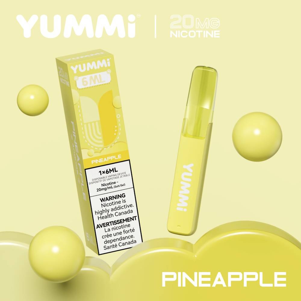 YUMMIDashDisposableVapePineapple
