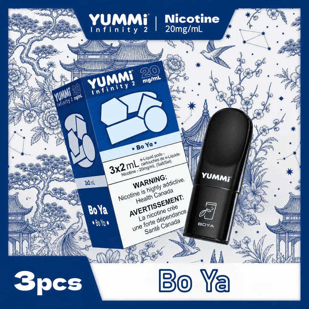 YUMMI 20毫克尼古丁烟弹三颗装 - 通用悦刻6代
