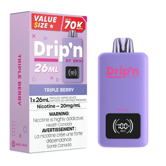 Drip'n by Envi 70K口一次性电子烟