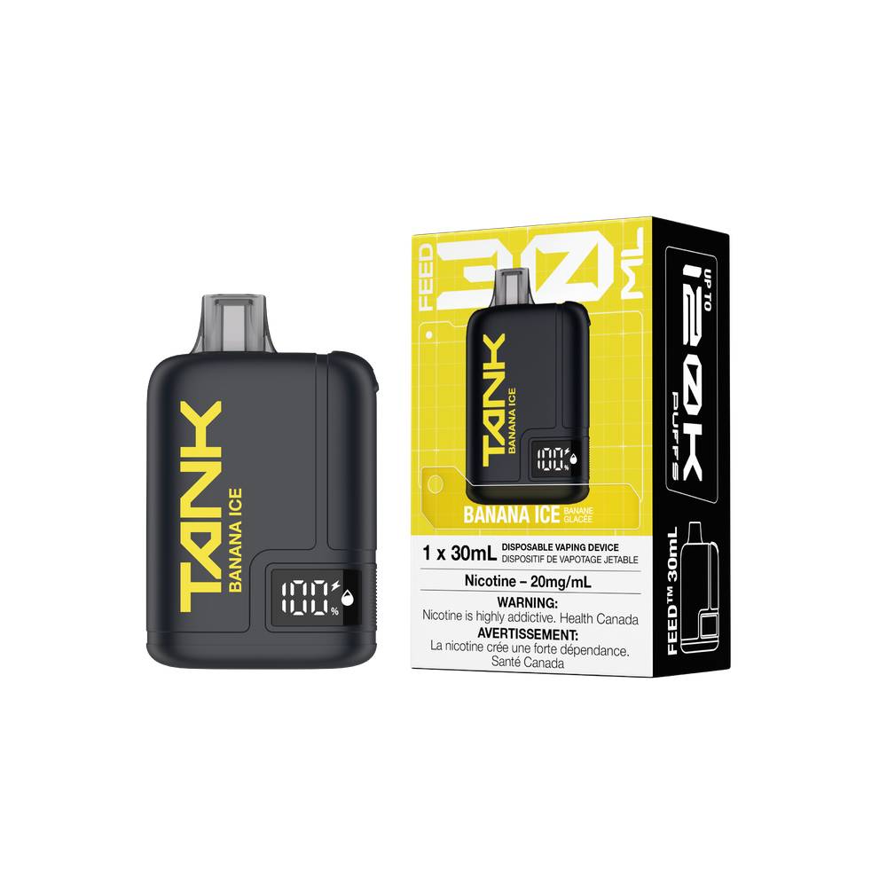 FEED Tank 120K Disposable Vape - Banana Ice