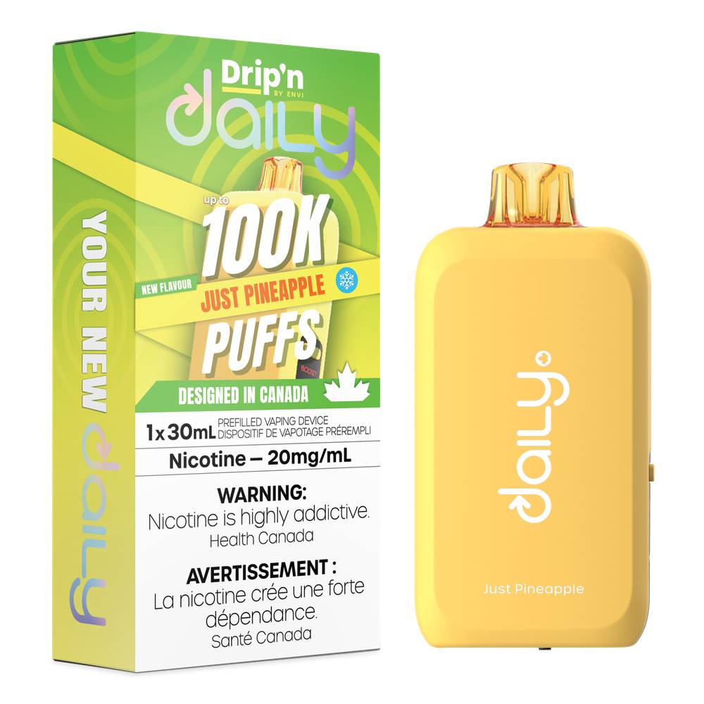 Drip'n Daily 100K Disposable Vape - Just Pineapple