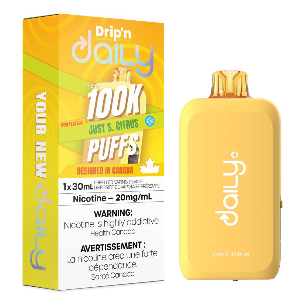 Drip'n Daily 100K Disposable Vape - Just S.Citrus