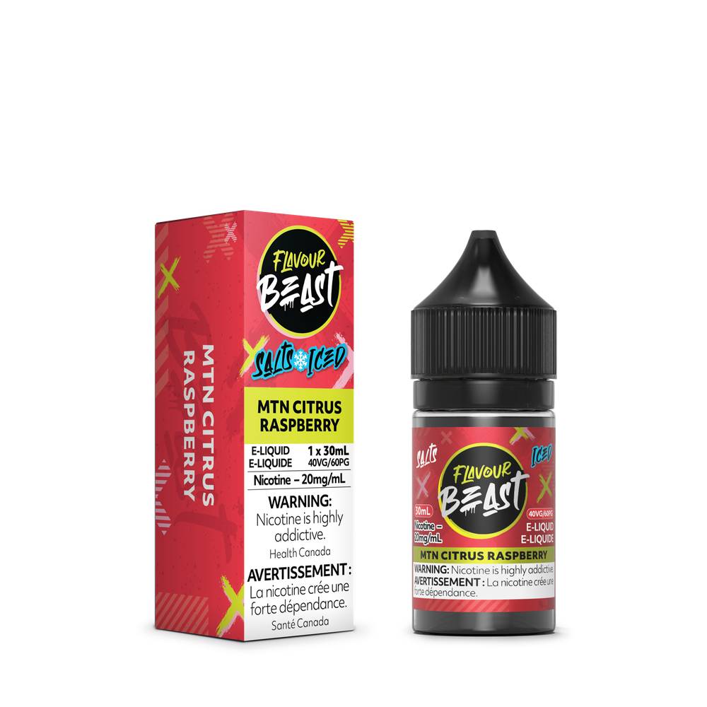 Flavour Beast E-Liquid 20mg/30ml - MTN Citrus Raspberry Iced