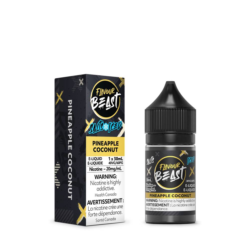 Flavour Beast E-Liquid 20mg/30ml - Pineapple Coconut Iced