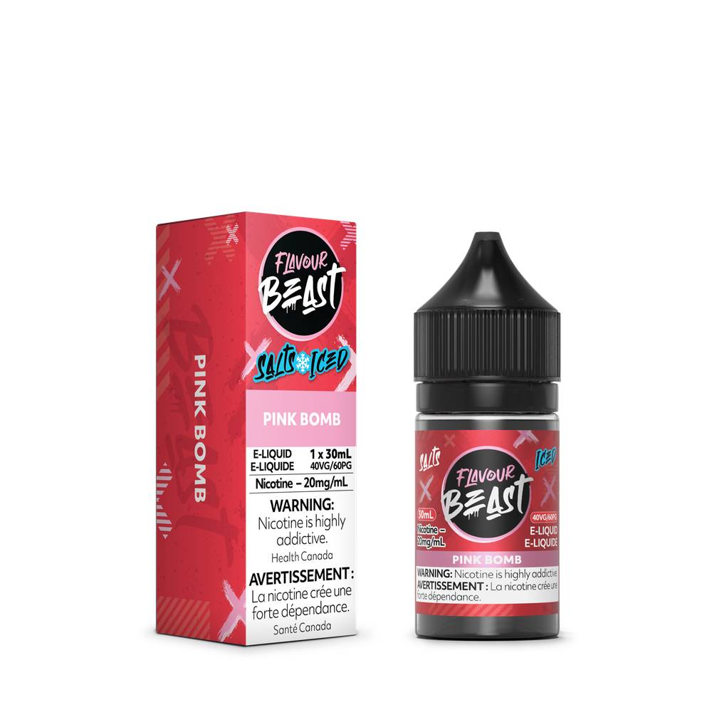 Flavour Beast E-Liquid 20mg/30ml - Pink Bomb Iced