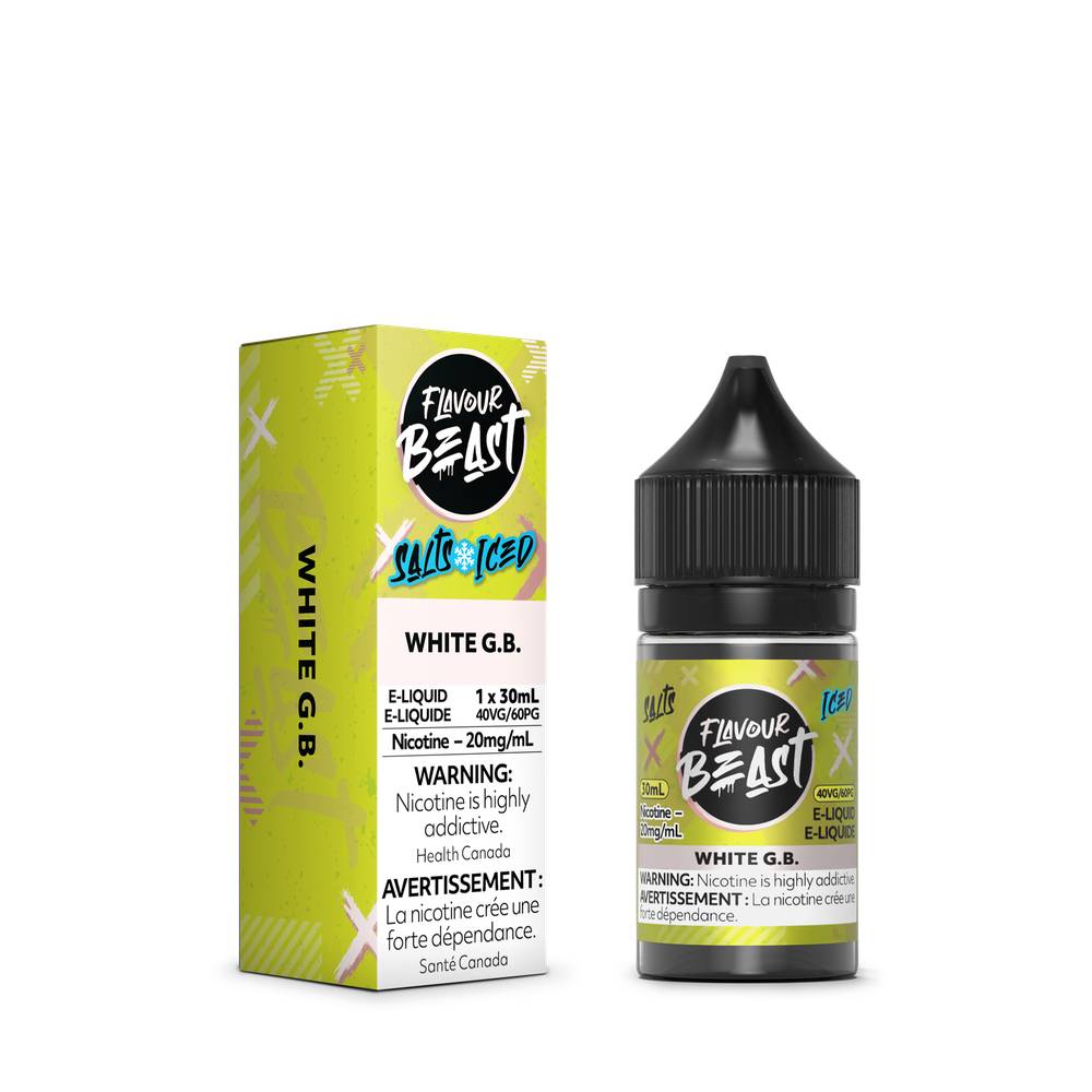 Flavour Beast E-Liquid 20mg/30ml - White G.B. Iced