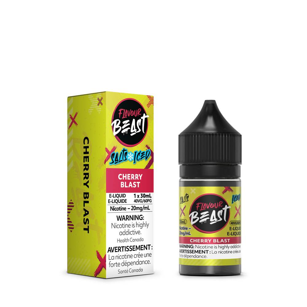Flavour Beast E-Liquid 20mg/30ml - Cherry Blast Iced