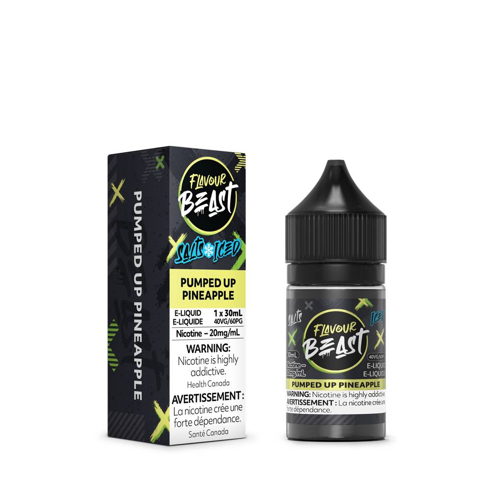Flavour Beast E-Liquid 20mg/30ml - Pumped Up Pineapple Iced