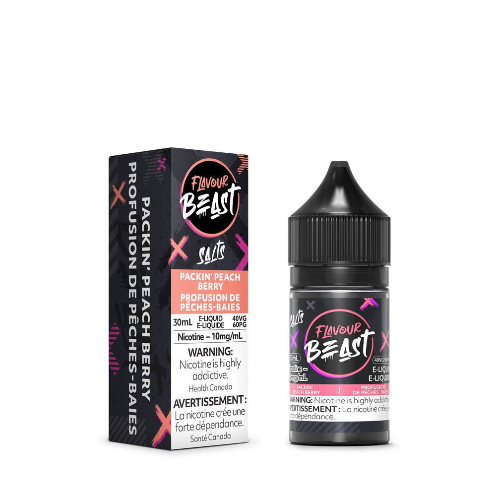 Flavour Beast E-Liquid 20mg/30ml - Packin Peach Berry