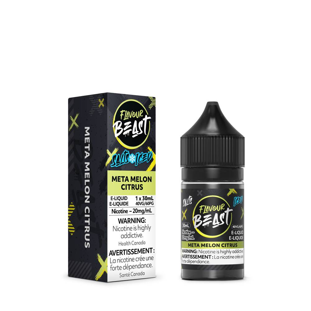 Flavour Beast E-Liquid 20mg/30ml - Meta Melon Citrus Iced