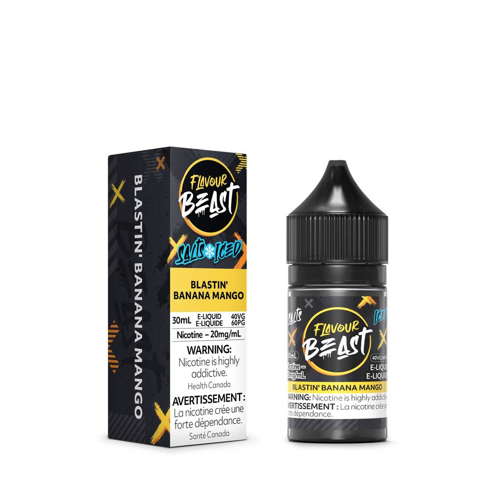 Flavour Beast E-Liquid 20mg/30ml - Blastin' Banana Mango Iced