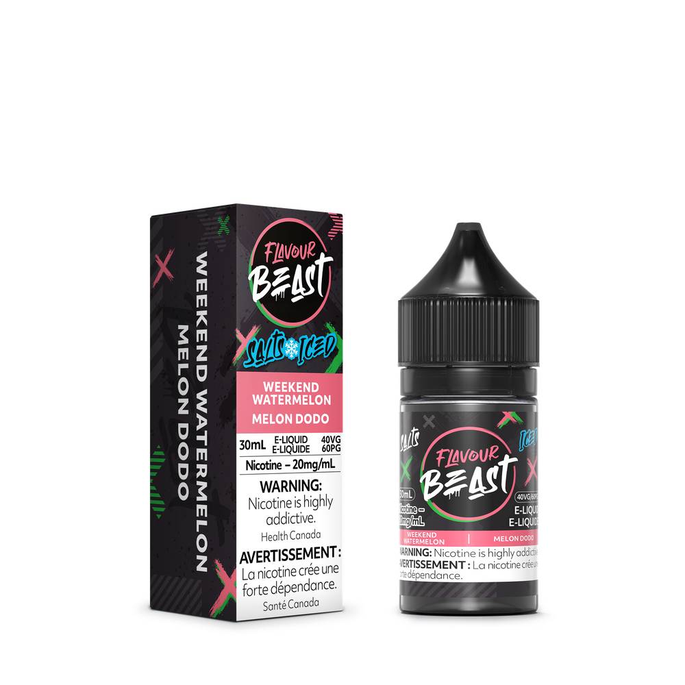 Flavour Beast E-Liquid 20mg/30ml - Weekend Watermelon Iced