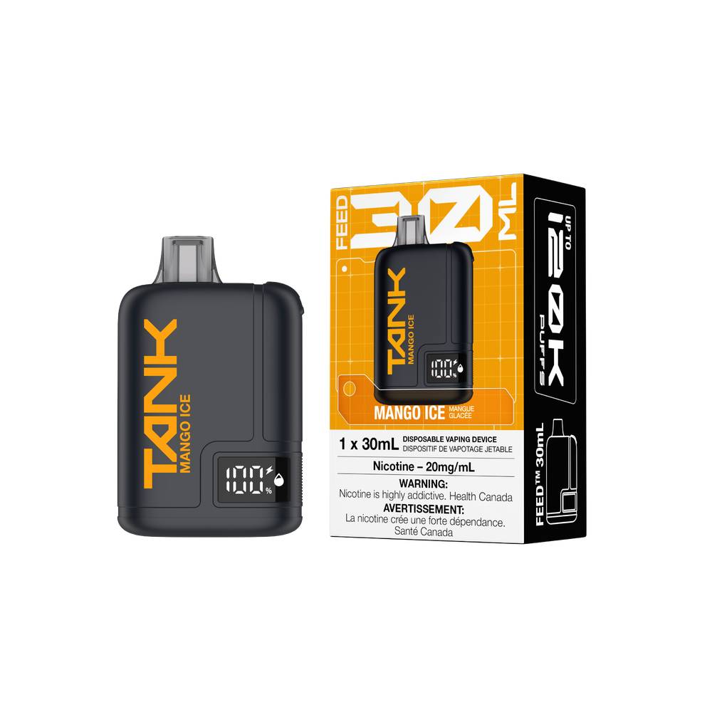 FEED Tank 120K Disposable Vape - Mango Ice    