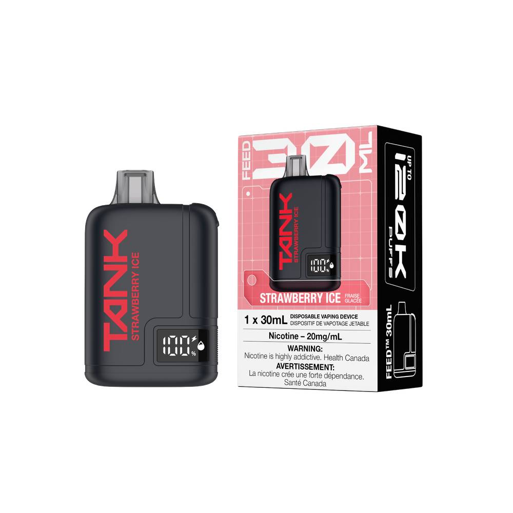 FEED Tank 120K Disposable Vape - Strawberry Ice